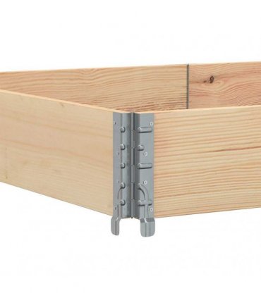 vidaXL Garden Planter 150x100 cm Solid Wood Pine