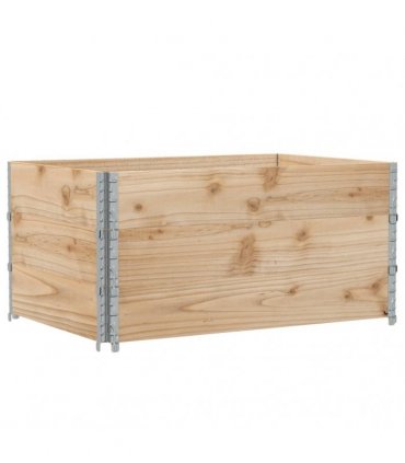 vidaXL Garden Planter 120x80 cm Solid Wood Pine