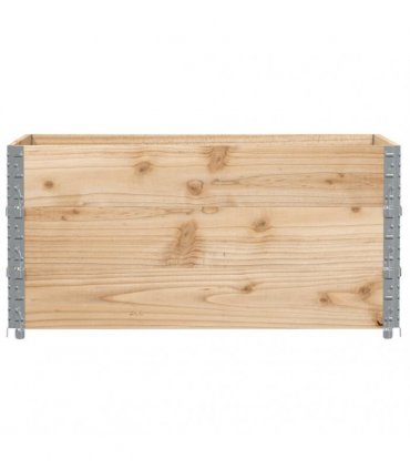vidaXL Garden Planter 120x80 cm Solid Wood Pine
