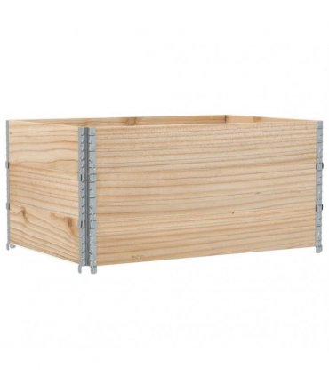vidaXL Garden Planter 120x80 cm Solid Wood Pine
