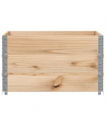 vidaXL Garden Planter 100x100 cm Solid Wood Pine