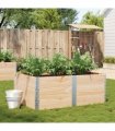 vidaXL Garden Planter 150x100 cm Solid Wood Pine