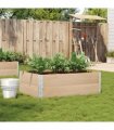 vidaXL Garden Planter 120x80 cm Solid Wood Pine