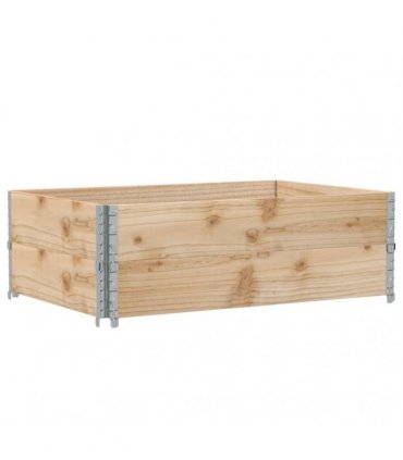vidaXL Garden Planter 120x80 cm Solid Wood Pine