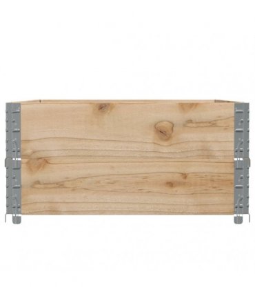 vidaXL Garden Planter 120x80 cm Solid Wood Pine