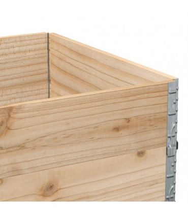 vidaXL Garden Planter 120x80 cm Solid Wood Pine