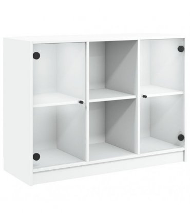 vidaXL Sideboard White 102x37x75,5 cm Engineered Wood