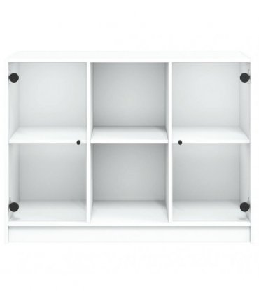 vidaXL Sideboard White 102x37x75,5 cm Engineered Wood