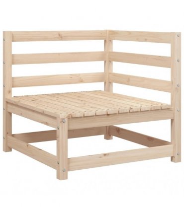 vidaXL 4 Piece Garden Sofa Set Solid Wood Pine