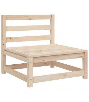 vidaXL 4 Piece Garden Sofa Set Solid Wood Pine