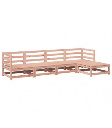 vidaXL 5 Piece Garden Sofa Set Solid Wood Douglas Fir