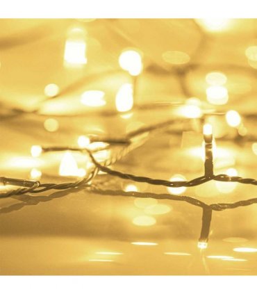 vidaXL LED String with 300 LEDs Warm White 30 m PVC
