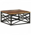vidaXL Coffee Table 68x68x35 cm Solid Reclaimed Wood