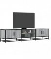 vidaXL TV Cabinet Grey Sonoma 180x35x41 cm Engineered Wood