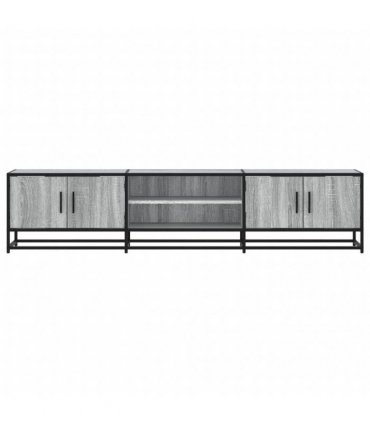 vidaXL TV Cabinet Grey Sonoma 180x35x41 cm Engineered Wood