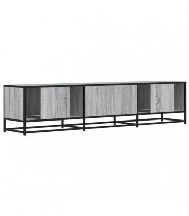 vidaXL TV Cabinet Grey Sonoma 180x35x41 cm Engineered Wood