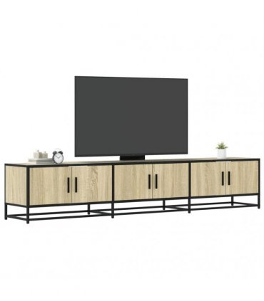 vidaXL TV Cabinet Sonoma Oak 210x35x41 cm Engineered Wood