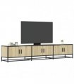 vidaXL TV Cabinet Sonoma Oak 210x35x41 cm Engineered Wood