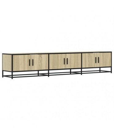 vidaXL TV Cabinet Sonoma Oak 210x35x41 cm Engineered Wood