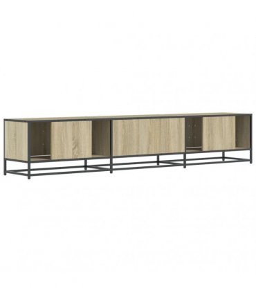 vidaXL TV Cabinet Sonoma Oak 210x35x41 cm Engineered Wood