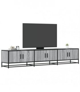 vidaXL TV Cabinet Grey Sonoma 210x35x41 cm Engineered Wood
