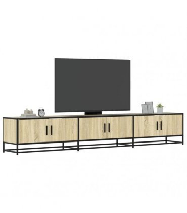 vidaXL TV Cabinet Sonoma Oak 240x35x41 cm Engineered Wood