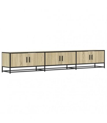 vidaXL TV Cabinet Sonoma Oak 240x35x41 cm Engineered Wood