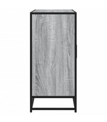 vidaXL Sideboard Grey Sonoma 92x35x76 cm Engineered Wood