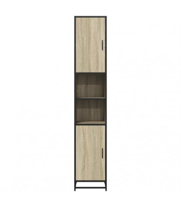 vidaXL Bathroom Cabinet Sonoma Oak 35x37.5x188.5 cm