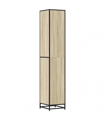 vidaXL Bathroom Cabinet Sonoma Oak 35x37.5x188.5 cm