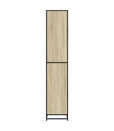 vidaXL Bathroom Cabinet Sonoma Oak 35x37.5x188.5 cm