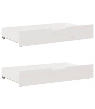 vidaXL Kids Bed Frame with Drawers without Mattress 90x200 cm