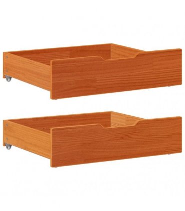 vidaXL Kids Bed Frame with Drawers without Mattress 80x160 cm