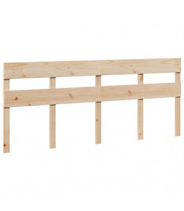 vidaXL Bed Frame without Mattress 200x200 cm Solid Wood Pine