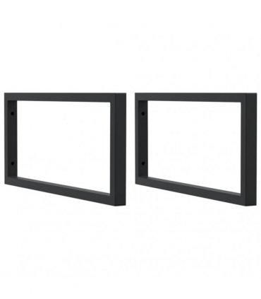 vidaXL Basin Shelf Wall Mounted Steel and Solid Wood Oak