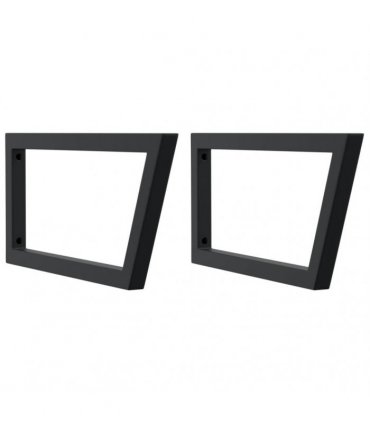 vidaXL Basin Shelf Wall Mounted Steel and Solid Wood Acacia