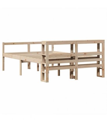 vidaXL Senior Bed with Headboard without Mattress 160x200 cm