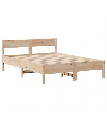 vidaXL Bed Frame without Mattress 120x200 cm Solid Wood Pine