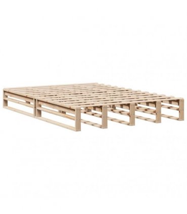 vidaXL Bed Frame without Mattress 140x200 cm Solid Wood Pine
