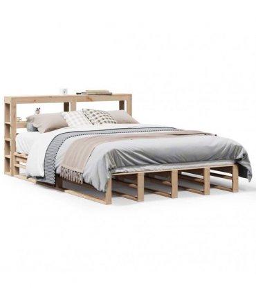 vidaXL Bed Frame without Mattress 160x200 cm Solid Wood Pine