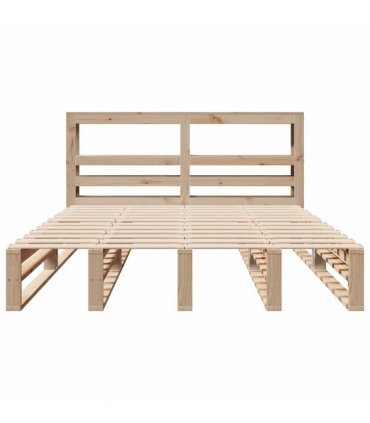 vidaXL Bed Frame without Mattress 160x200 cm Solid Wood Pine
