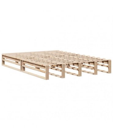 vidaXL Bed Frame without Mattress 160x200 cm Solid Wood Pine