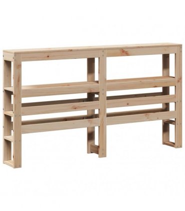 vidaXL Bed Frame without Mattress 140x190 cm Solid Wood Pine