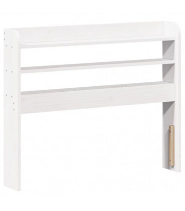 vidaXL Bed Frame without Mattress White 90x200 cm Solid Wood Pine