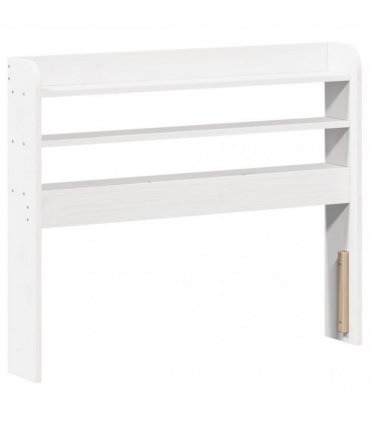 vidaXL Bed Frame without Mattress White 90x190 cm Solid Wood Pine
