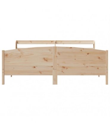 vidaXL Bed Frame without Mattress 180x200 cm Solid Wood Pine