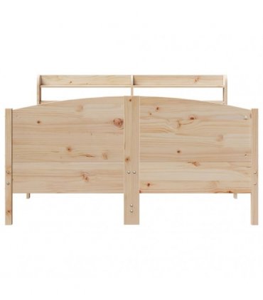 vidaXL Bed Frame without Mattress 150x200 cm Solid Wood Pine