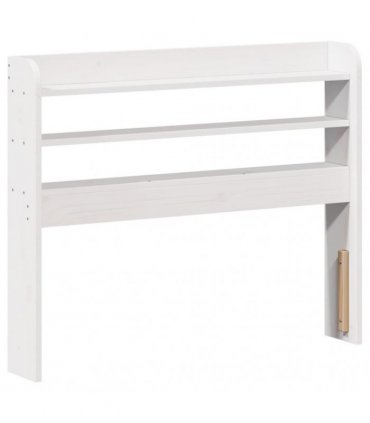 vidaXL Bed Frame without Mattress White 90x200 cm Solid Wood Pine
