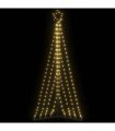 vidaXL LED Christmas Tree 339 LEDs Warm White 182 cm