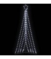 vidaXL LED Christmas Tree 339 LEDs Cold White 182 cm